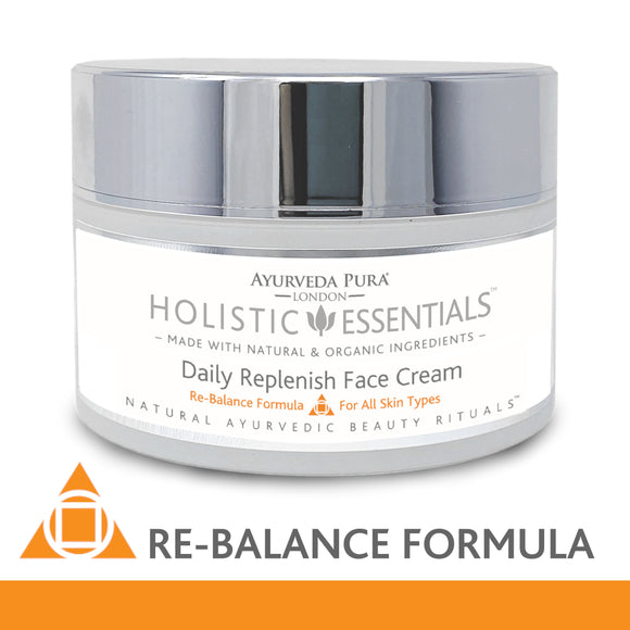 Daily Replenish Face Cream: Re-Balance Formula